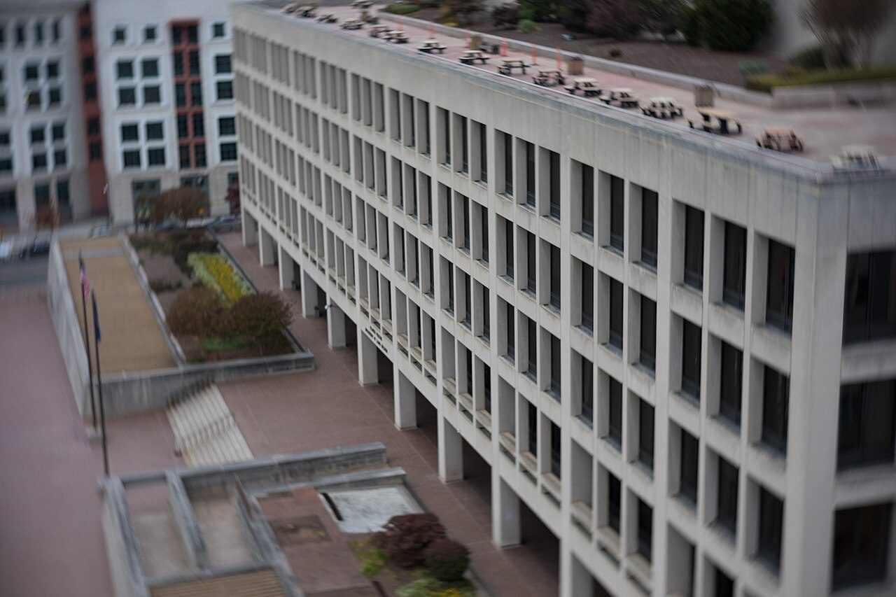 Frances Perkins Building, headquarters of the U.S. Department of Labor, Washington, D.C.