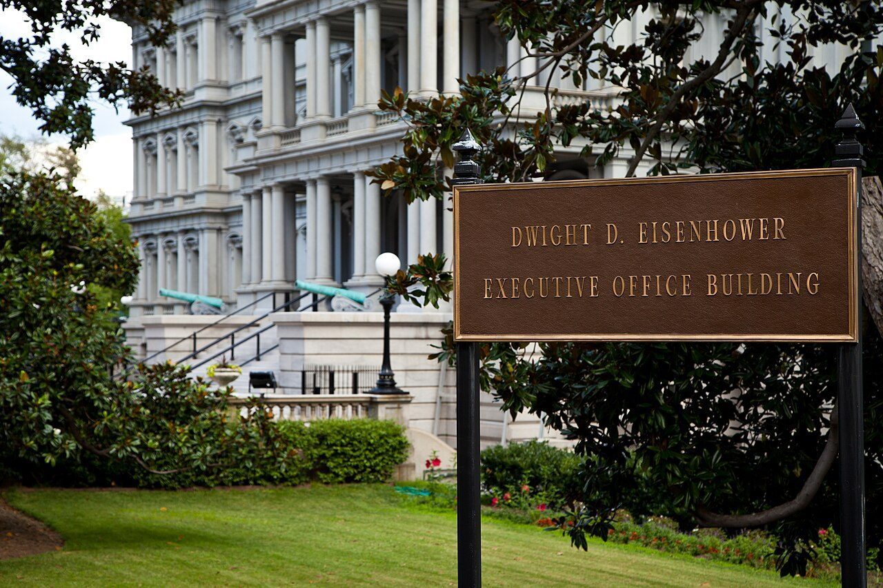 Eisenhower Executive Office Building in Washington, D.C., adjacent to the White House