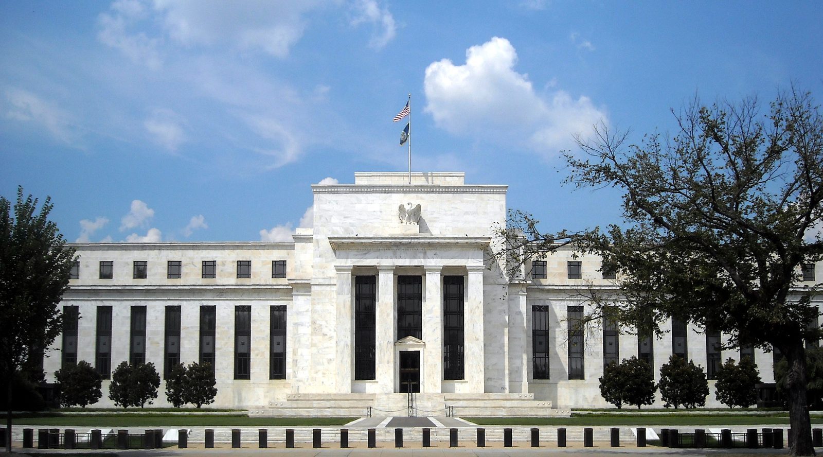 Marriner S. Eccles Federal Reserve Board Building in Washington DC, headquarters of the US Federal Reserve