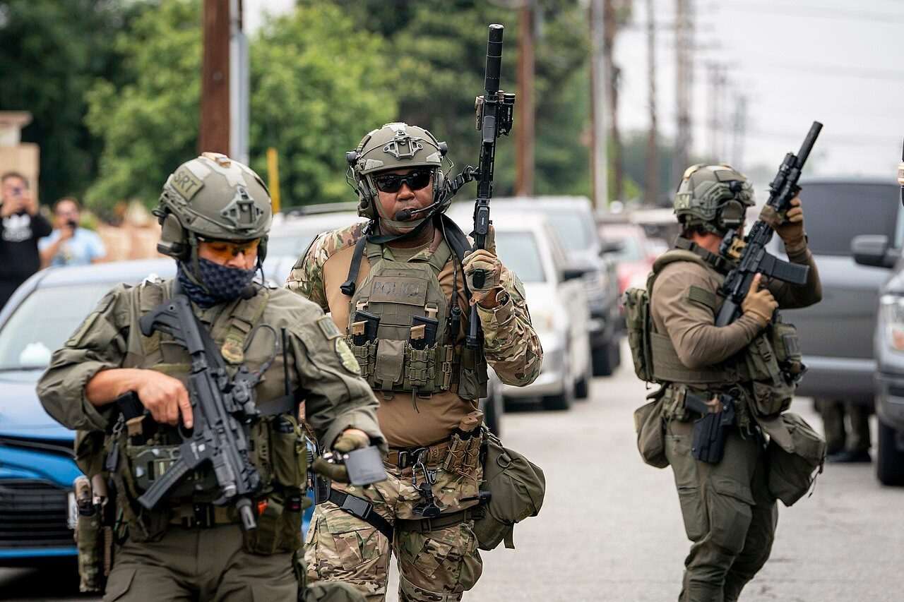 ICE Enforcement and Removal Operations in Los Angeles, California, June 12, 2025